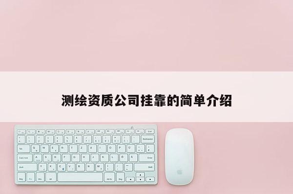 測繪資質(zhì)公司掛靠的簡單介紹